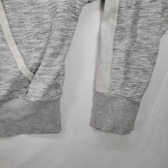 FP Movement by Free People Gray and White Hoodie Sweater Medium - Picture 4 of 7